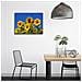 Stampa su tela - Girasoli - Quadro su Tela, Decorazione Parete cm. 80x100 - Foto miniatura 1