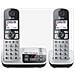 Panasonic KX-TGE522 Telefono DECT Identificatore di chiamata Argento - Foto miniatura 2