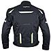 Giacca Moto Sport Tessuto Protezioni Ce Impermeabile Ventilata Fluo 2x - Foto miniatura 3