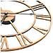 Orologio Da Parete In Metallo 40 Cm Dorato - Foto miniatura 3