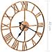 Orologio Da Parete In Metallo 40 Cm Dorato - Foto miniatura 5