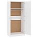 Armadio Bianco 80x52x180 cm in Legno Multistrato - Foto miniatura 5