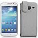 Custodia Compatibile Con Samsung Galaxy Mega 5.8 In Bianco Flash - Coperchio Protettivo In Design Flip Realizzato In Finta Pelle Liscia - Foto miniatura 4