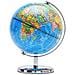 14 Centimetri Globe World Political Map Mini Globo - Formazione Geografica Modern Tavolino Della Decorazione 14 Centimetri Diametro - Acciaio Inossidabile Arco E Base - Scuola A Casa E Office - Foto miniatura 1