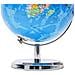 14 Centimetri Globe World Political Map Mini Globo - Formazione Geografica Modern Tavolino Della Decorazione 14 Centimetri Diametro - Acciaio Inossidabile Arco E Base - Scuola A Casa E Office - Foto miniatura 2