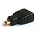 CL-17 Micro-HDMI HDMI Nero cavo di interfaccia e adattatore - Foto miniatura 1