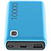 Power Bank Essence 10000 Caricabatterie Portatile da 10000mAh con 2 Porte USB - Blu - Foto miniatura 1