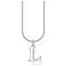 , Collana Da Donna Con Lettera L, In Argento Sterling 925, Lunghezza 38-45 Cm - Foto miniatura 1
