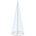 Albero Di Natale A Cono Bianco Freddo 732 Led 160x500 Cm - Foto miniatura 1