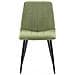 Pack 4 Sedie Sagi Rivestite In Tessuto Verde - Foto miniatura 2