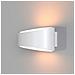 Applique Da Parete Moderno Trame Metallo Bianco Luce Led Integrato 6w - Foto miniatura 2