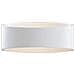 Applique Da Parete Moderno Trame Metallo Bianco Luce Led Integrato 6w - Foto miniatura 1