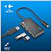 WONDER IHUB4 USB 3.2 Gen 1 (3.1 Gen 1) Type-A 480 Mbit /s Nero - Foto miniatura 3