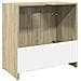 Mobile Lavabo Bagno Rovere Sonoma 60x33x60 Cm Legno Multistrato - Foto miniatura 6