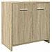 Mobile Lavabo Bagno Rovere Sonoma 60x33x60 Cm Legno Multistrato - Foto miniatura 1