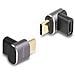 USB Adattatore 40 Gbps USB Type-C PD 3.0 100 W maschio per femmina con angolazione 8K 60 Hz metallo compatto - Foto miniatura 1