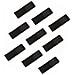 Set Di Estensori Per Reggiseno, 9 Pezzi Estensori Per Cinturino Del Reggiseno Black - Foto miniatura 3