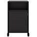 Lusso Casadino -  Comodino Nero 36x39x59 Cm In Acciaio - Foto miniatura 5