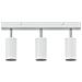 Farettone da soffitto 3 Vie Regolabile Bianco GU10 - Foto miniatura 5