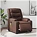 Poltrona Massaggiante Elettrica Marrone in Similpelle - Foto miniatura 2