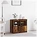 Sideboard con Luci LED Legno Vecchio 81x37x67 cm - Foto miniatura 2