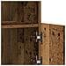 Sideboard con Luci LED Legno Vecchio 81x37x67 cm - Foto miniatura 9