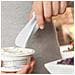 Spatola Dosatrice 3 In 1 Pieghevole Con Tazza E Coltello Spreader, Bianco - Foto miniatura 2