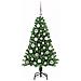 Albero di Natale artificiale con 150 LED Verde 120 cm - Foto miniatura 3