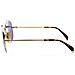 Occhiali Da Sole Da Uomo Stile Pilota In Metallo 7004s - Foto miniatura 3