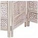 Paravento In Legno Bianco Fatto A Mano 50 (x4) x2x180h - Foto miniatura 5