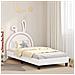 Struttura letto bambini con testata Bianco 80 x 200 cm PU - Foto miniatura 2