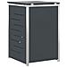 Stoccaggio contenitore a ruote Antracite 77,5 x 69 x 112,5 cm - Foto miniatura 8