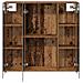 Mobiletto per specchio da bagno Legno vecchio 70 x 14,5 x 70 cm - Foto miniatura 6