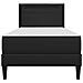 Struttura letto con materasso Nero 90 x 190 cm Pelle Sintetica - Foto miniatura 8