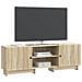 Mobile TV Rovere Sonoma 150 x 31 x 50 cm Legno ingegnerizzato - Foto miniatura 2