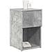 Armadietto per letto 2 pcs Grigio Cemento 29 x 31,5 x 49 cm - Foto miniatura 3