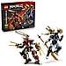 NINJAGO 71870 Mech Titanici Gemelli, Giocattolo con 2 Action Figure e 3 Minifigure, Regalo per Bambini da 12+ Anni - Foto miniatura 17