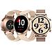 Smartwatch Zeno Con Ai / 1.43'' Amoled 466x466 / 2 Cinturini Inclusi / Chiamate / Frequenza Cardiaca, O2 Oro - Foto miniatura 1