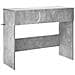 Consolle Grigio Cemento 96,5 x 38 x 75 cm Legno multistrato - Foto miniatura 1