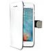 Flip Cover Custodia Wally in pelle per iPhone 7 Plus - Bianco - Foto miniatura 1