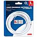 Cavo Coassiale Antenna Tv 3mt - Foto miniatura 2