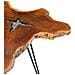 Tavolino Da Caffè 70x45 Cm Legno Massello Teak E Poliresina - Foto miniatura 4