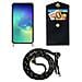 Cadorabo Catena Di Telefoni Cellulari Compatibile Con Samsung Galaxy S10e In Camouflage - Coperchio Protettivo In Silicone Con Anelli D'oro, Cinturino In Corda E Custodia Staccabile - Foto miniatura 6