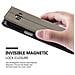 Custodia Compatibile Con Samsung Galaxy Grand Prime In Bruno Pietra - Coperchio Protettivo Con Chiusura Magnetica, Funzione Stand E 2 Finestre Di Visualizzazione - Foto miniatura 3