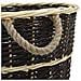 Cesta Per Legna Con Spallacci 57x51x69cm Salice Naturale - Foto miniatura 8