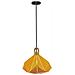 V-tac Vt-7323 Lampadario A Sospensione 1mt E27 In Metallo E Legno Forma Prisma Colore Giallo Ip20 - Sku 3950 - Foto miniatura 1