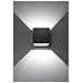 1 Lampada Da Parete Light Up Down Nera, G9 - Foto miniatura 5