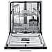 Lavastoviglie DW60R7040BB / EG da Incasso a Scomparsa Totale Classe D Capacità 13 Coperti - Foto miniatura 5