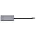 Adattatore Multiporta AVC008BTSGY USB 3.2 Gen 1 (3.1 Gen 1) Type-C 5000 Mbit /s Nero, Grigio - Foto miniatura 5
