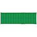 Cuscino per Lettino Verde 200x60x4 cm in Tessuto - Foto miniatura 2